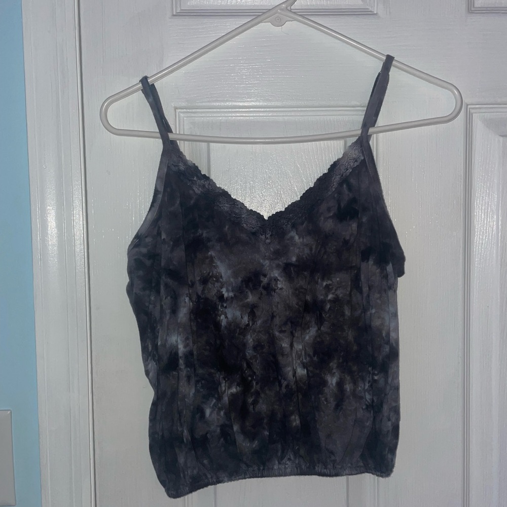 Mudd Women’s Gray Marble Tank Top - Medium